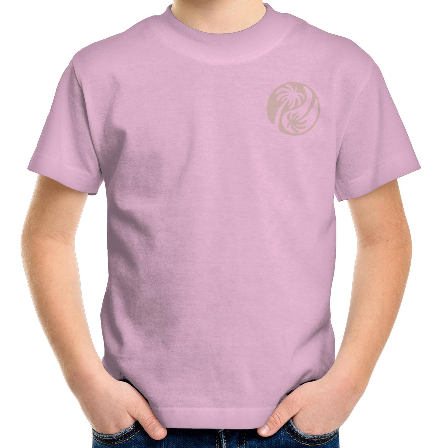 Cali Pink Ying Yang - Kids Tee
