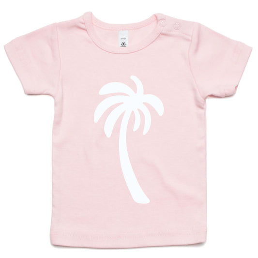Cali White Palm - Infant Tee