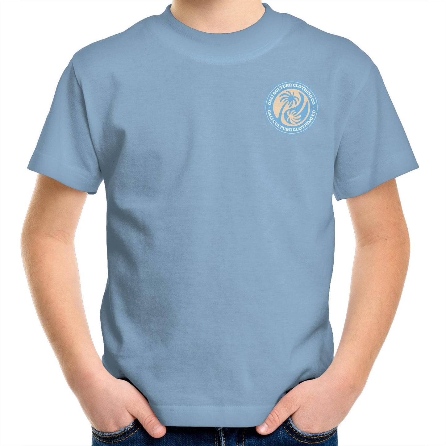 Cali Blue Ying Yang & CO - Kids Tee