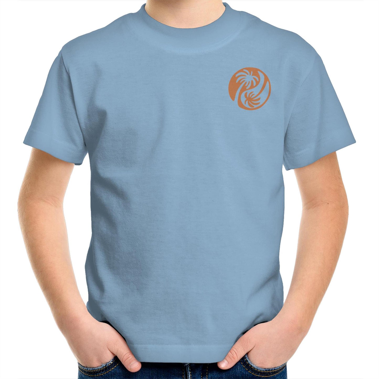 Kids Bronze Ying Yang - Kids Tee