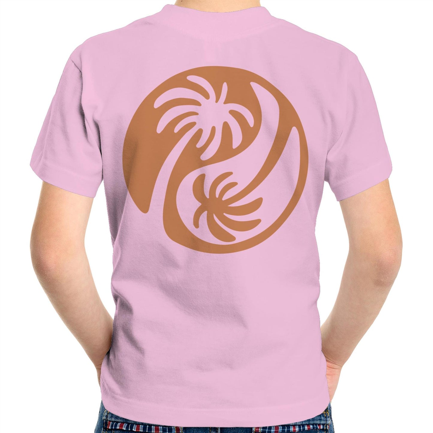 Kids Bronze Ying Yang - Kids Tee