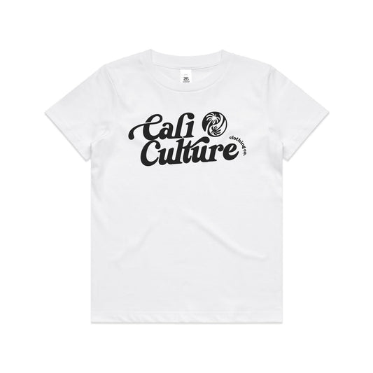 Youth Cali Culture Classic Tee - Black Logo