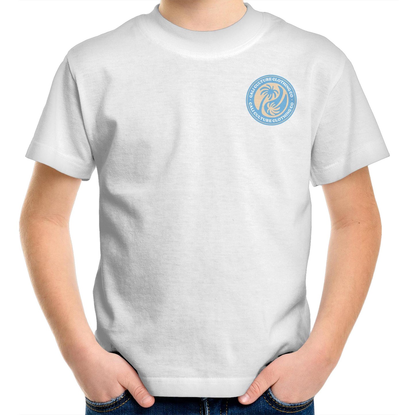 Cali Blue Ying Yang & CO - Kids Tee