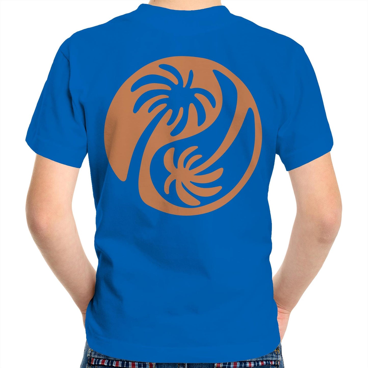 Kids Bronze Ying Yang - Kids Tee
