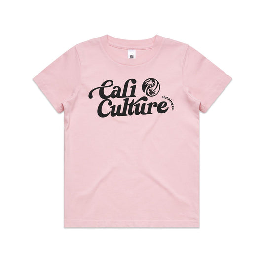 Pink Day Tee - Black Cali Culture Youth