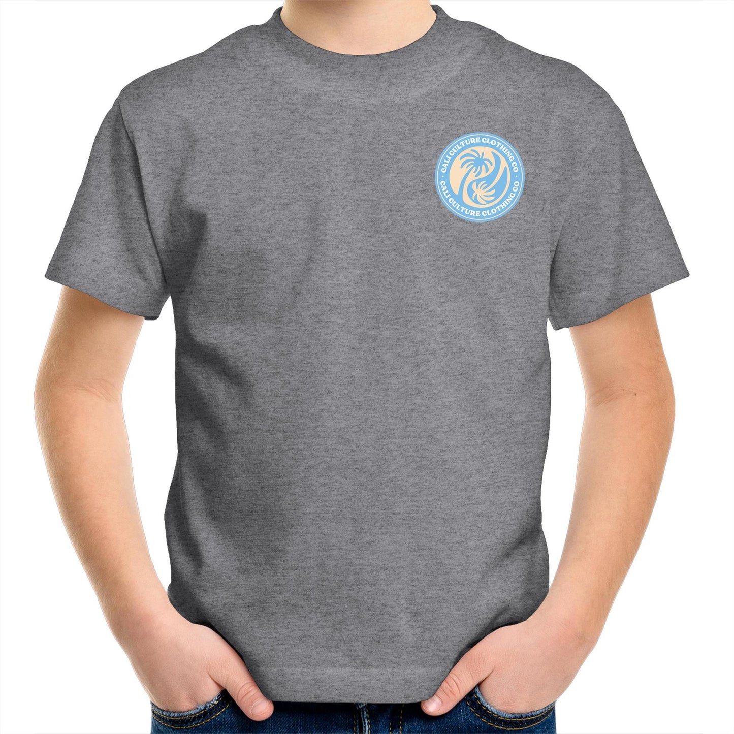 Cali Blue Ying Yang & CO - Kids Tee