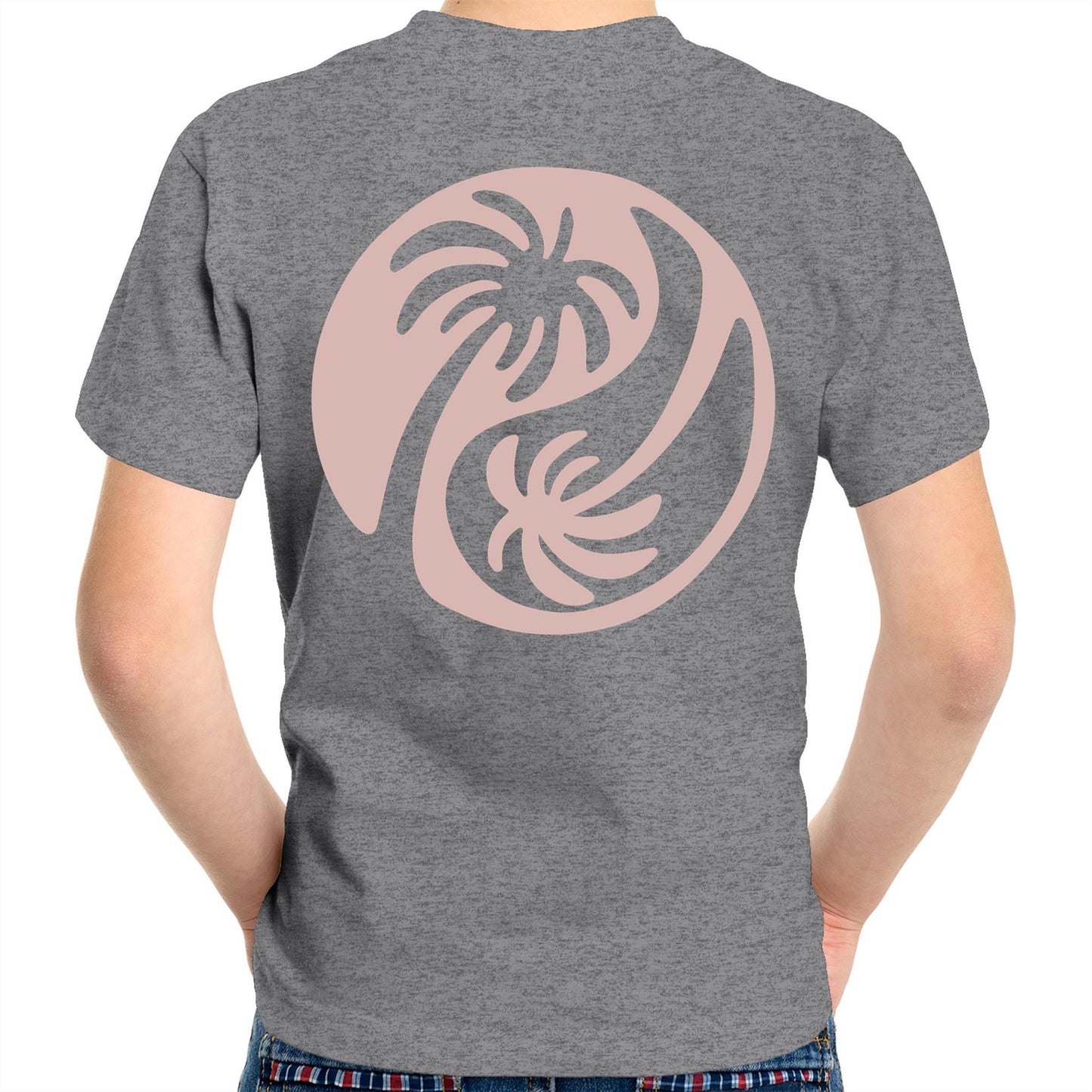Cali Pink Ying Yang - Kids Tee