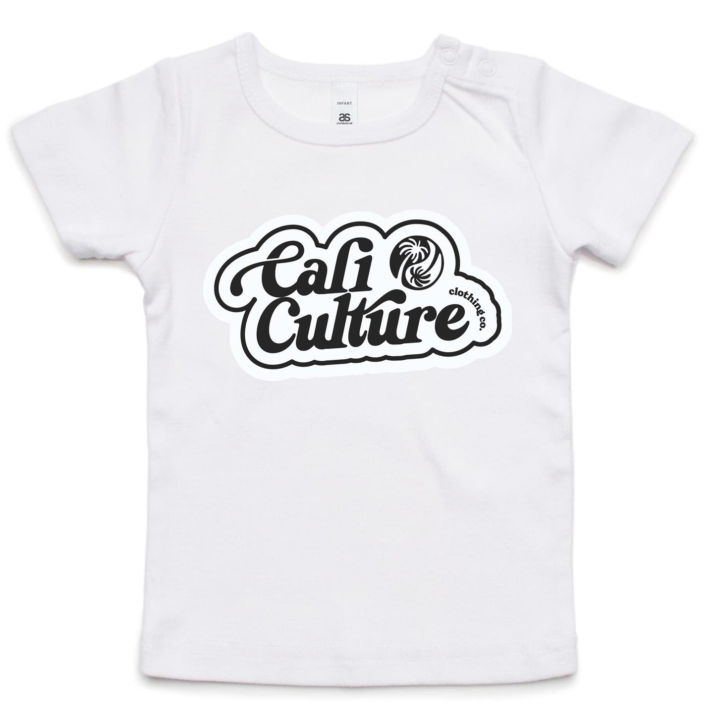 Cali White Bubble - Infant Tee