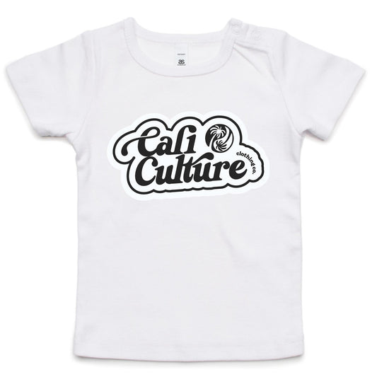 Cali White Bubble - Infant Tee