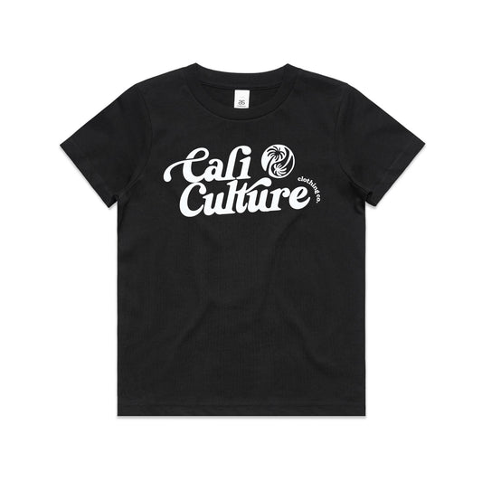 Youth Cali Culture Classic Tee - White Logo