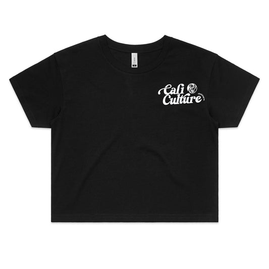 Cali Culture White - Women's Crop