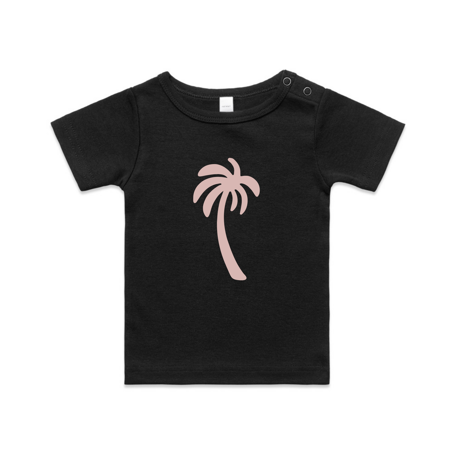 Mini Palm Tee - Pink Palm