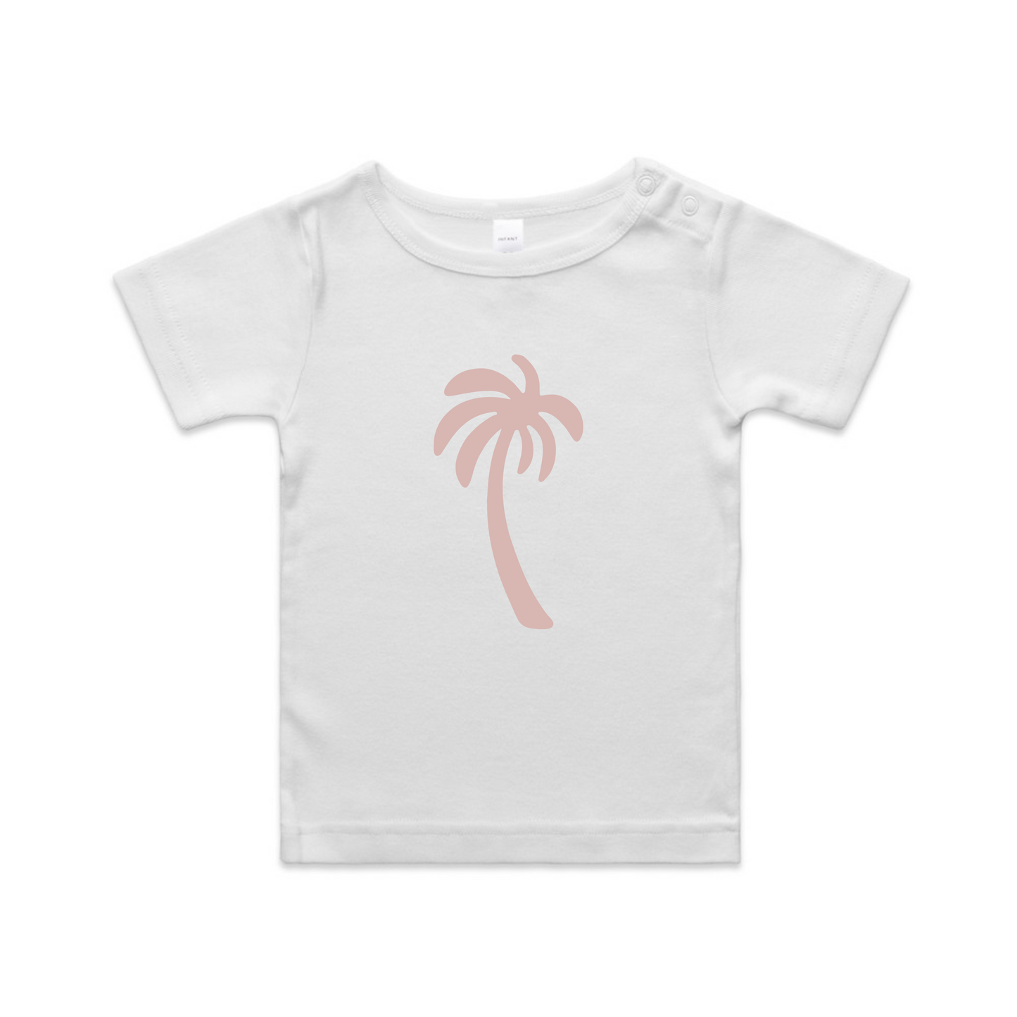 Mini Palm Tee - Pink Palm