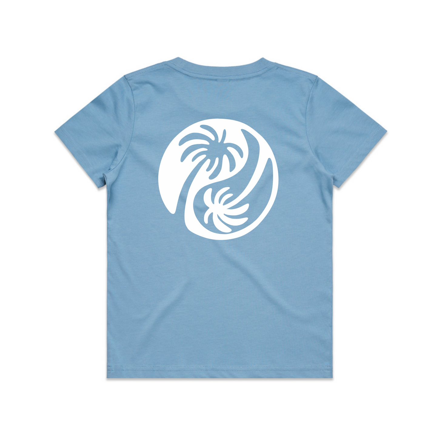 Kids White Yin-Yang Tee
