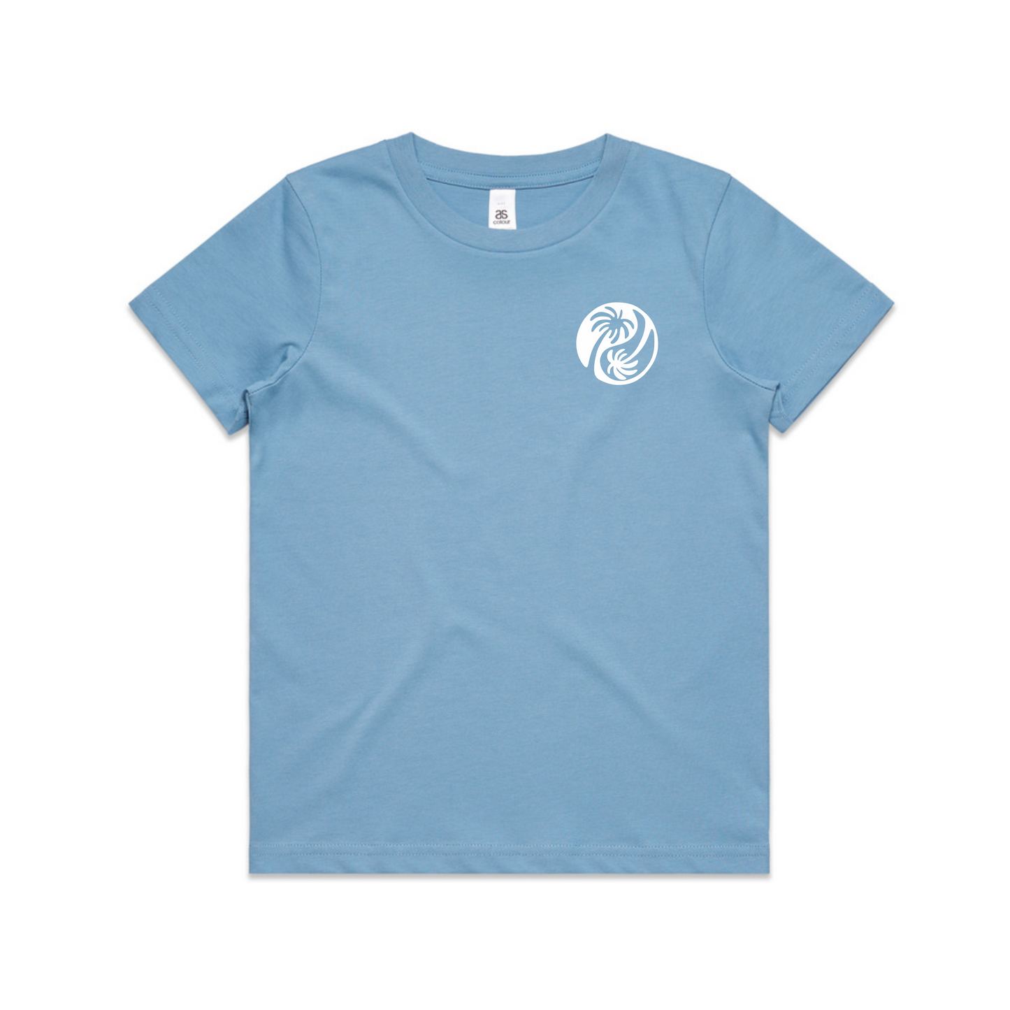Kids White Yin-Yang Tee