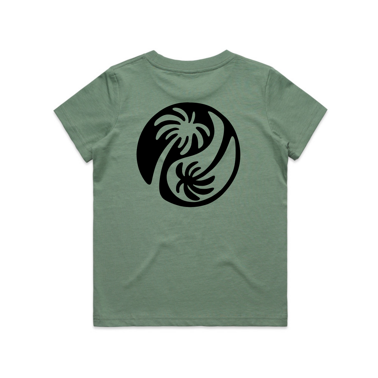Kids Black Yin-Yang Tee