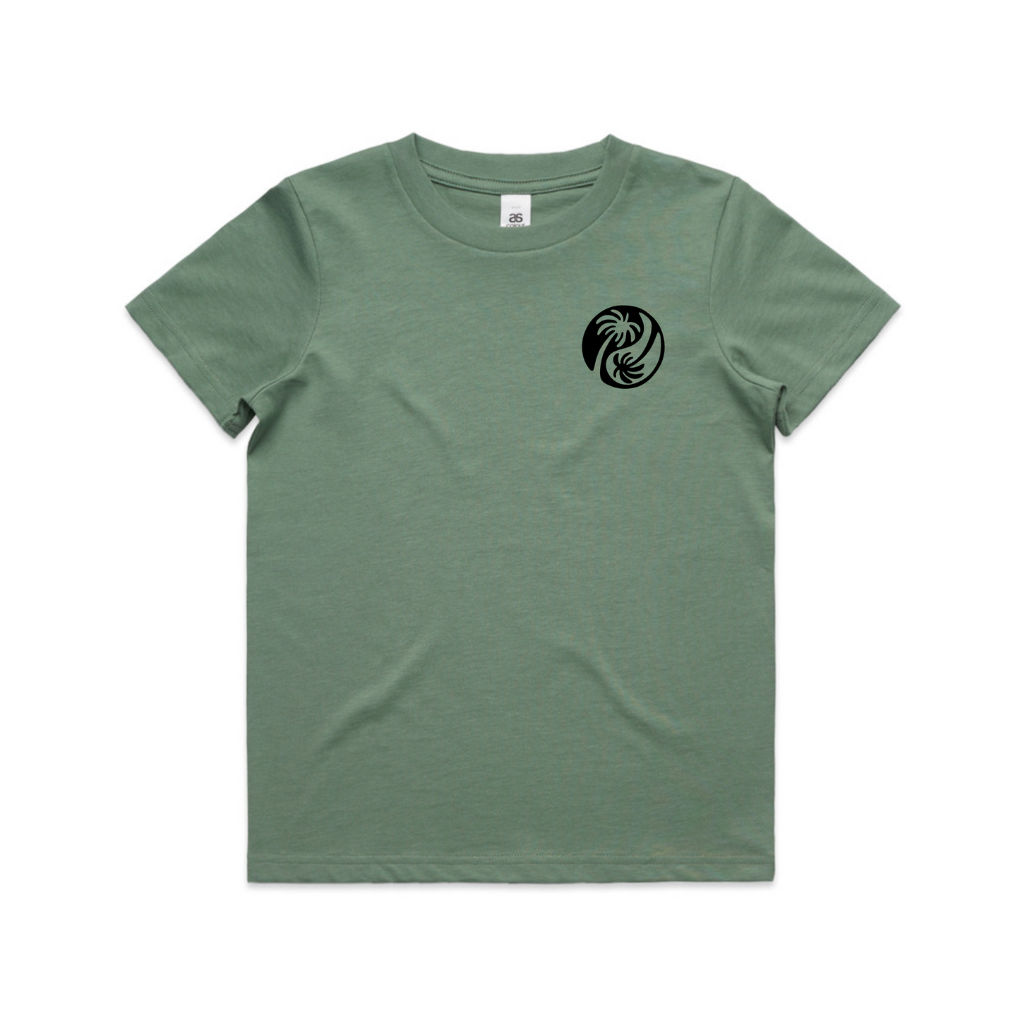 Kids Black Yin-Yang Tee