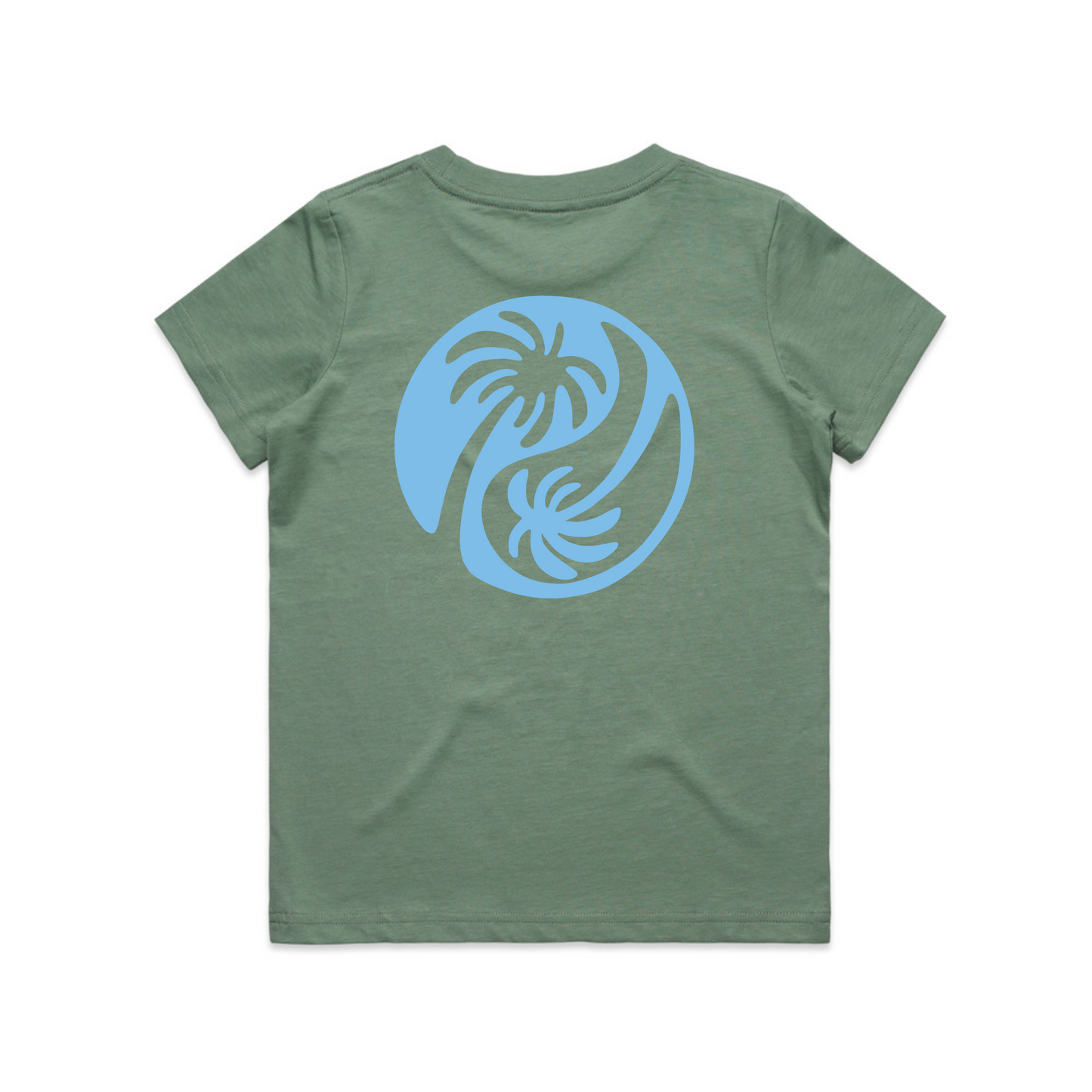 Kids Blue Yin-Yang Tee
