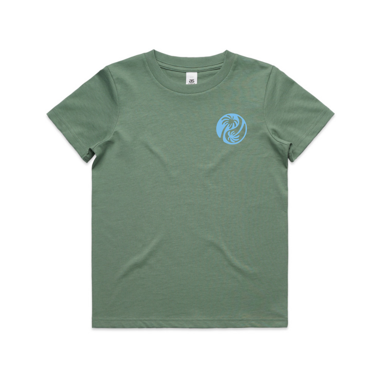 Kids Blue Yin-Yang Tee