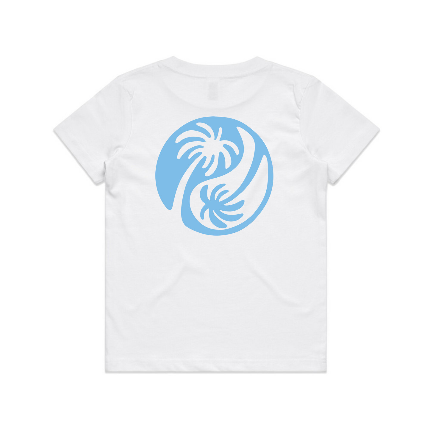 Kids Blue Yin-Yang Tee