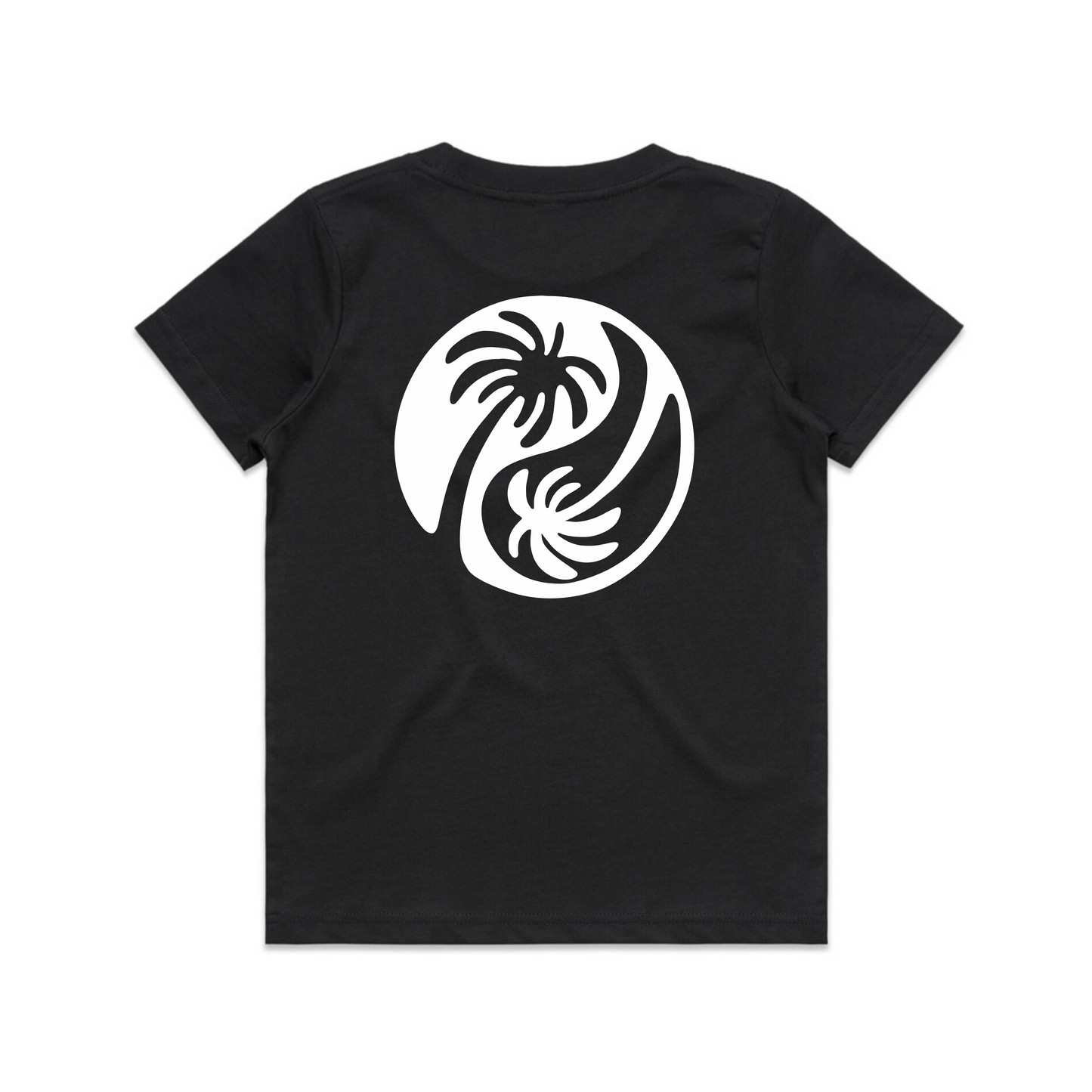 Kids White Yin-Yang Tee