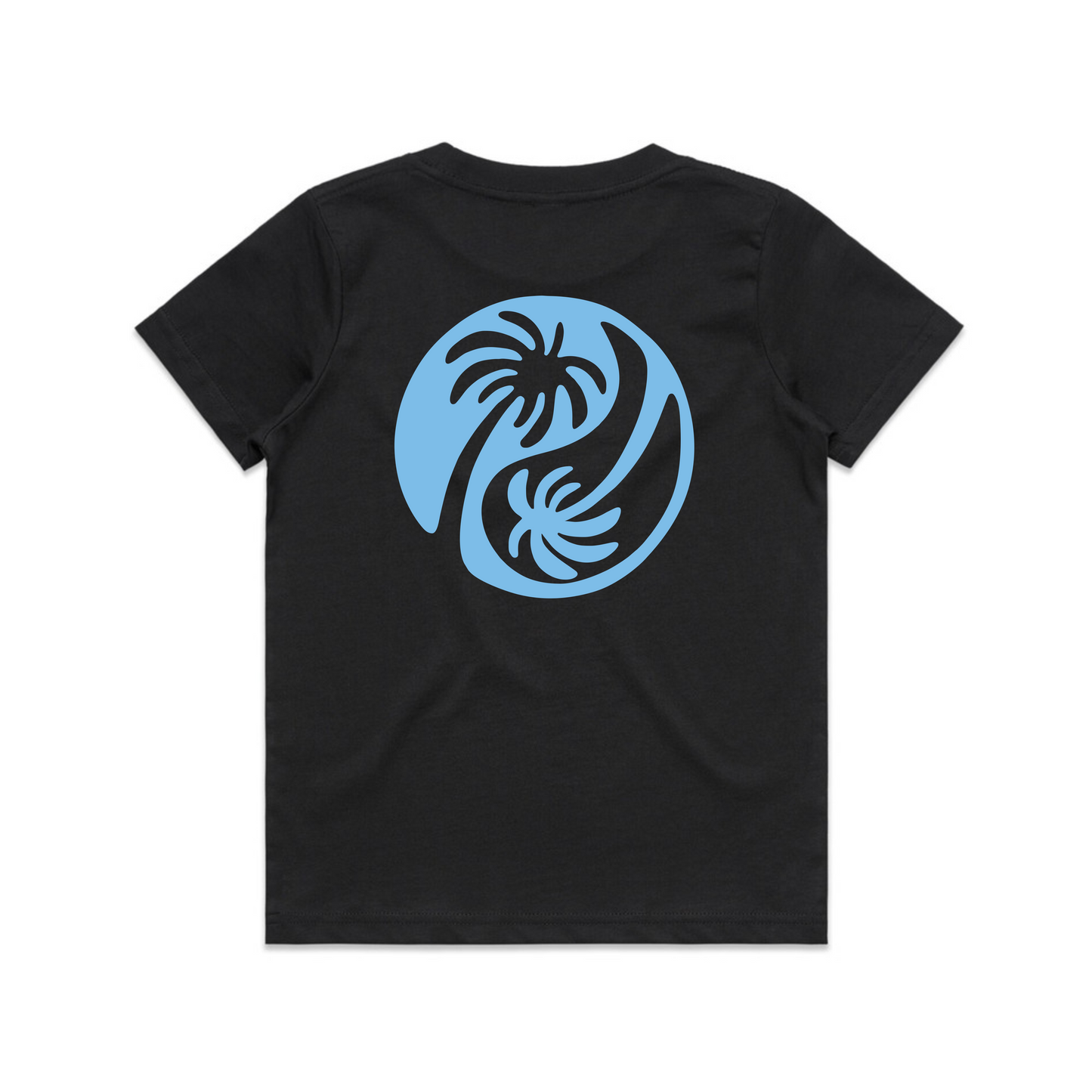 Kids Blue Yin-Yang Tee