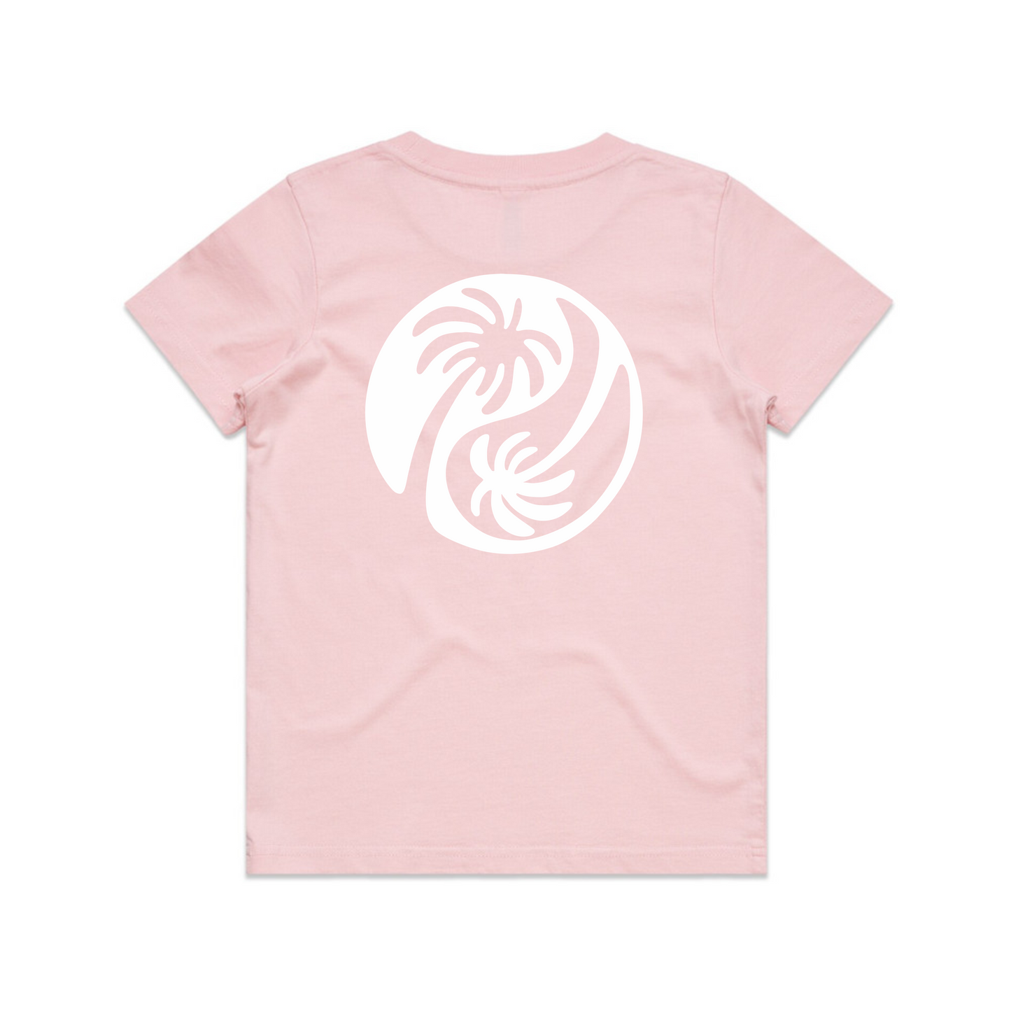 Kids White Yin-Yang Tee
