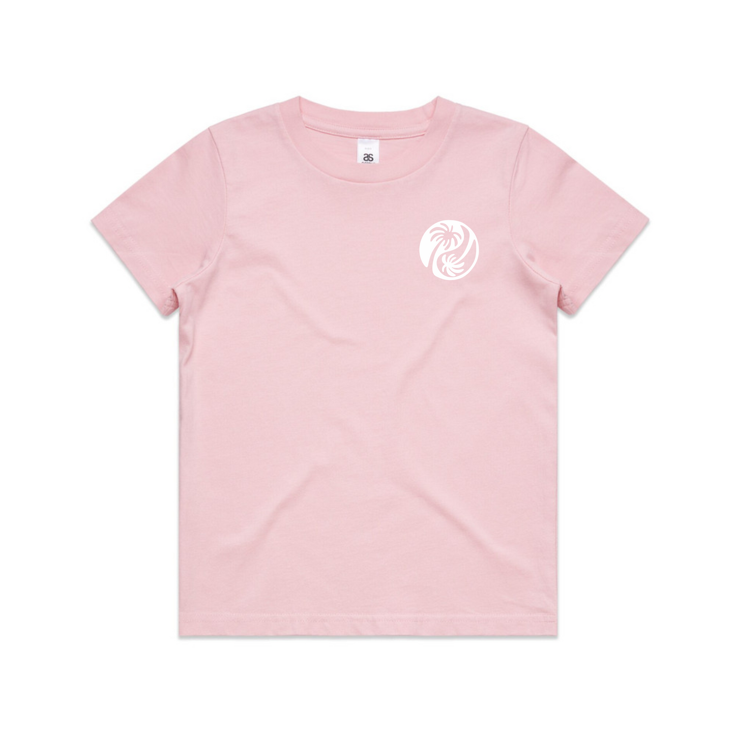 Kids White Yin-Yang Tee
